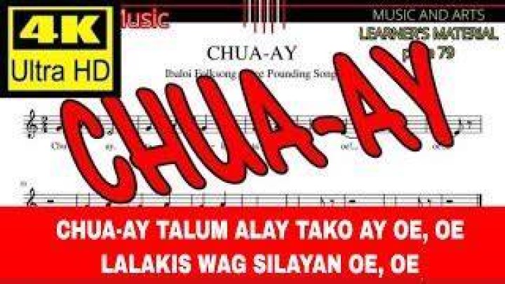 CHUA AY folksong || LUZON sample song || MUSIC OF CORDILLERA for Grade 7 and Grade 4 - what are the three categories of music of cordillera