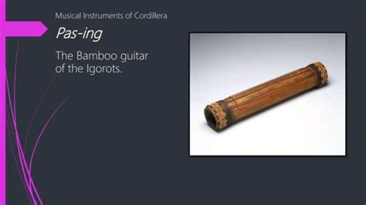 Cordillera Musical Bamboo Instruments 2 - what is cordillera music