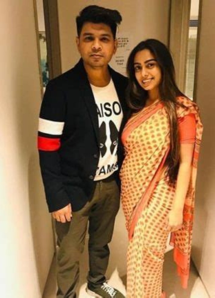 Dinky Kapoor was pictured along with Indian singer Ankit Tiwari