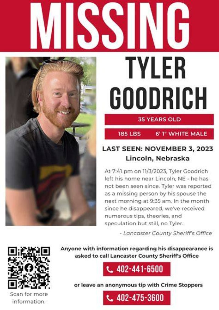 Missing Person Tyler Goodrich