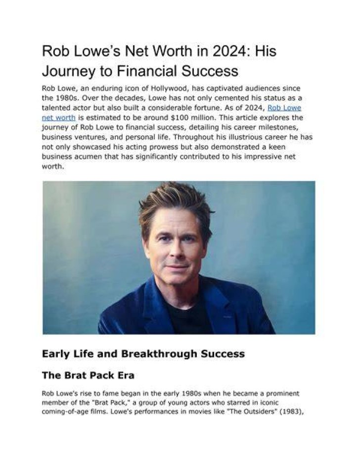 Rob Cantor Net Worth 2024