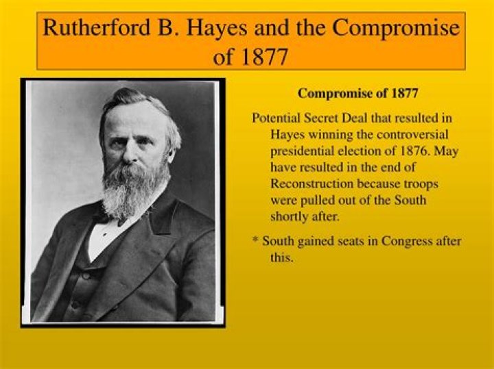 Rutherford B Hayes Reconstruction
