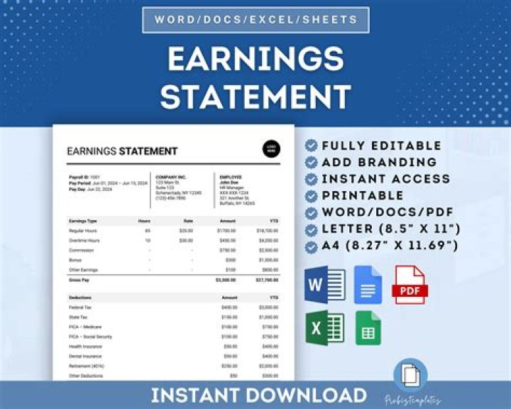 Salary and Earnings Salary and Earnings