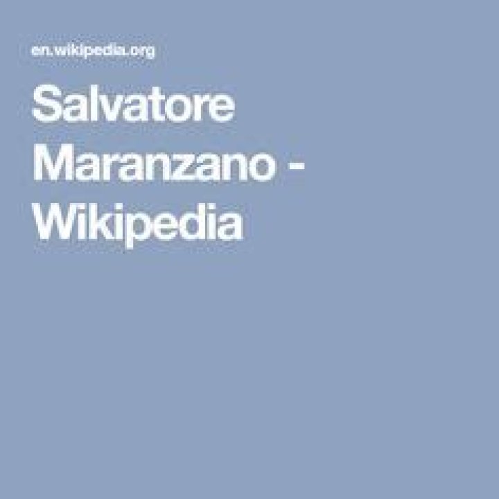 Salvatore Maranzano Net Worth