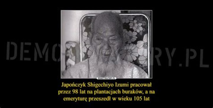 Shigechiyo Izumi Net Worth