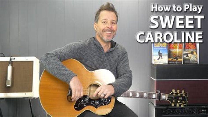 Sweet Caroline - Guitar Lesson - Neil Diamond Easy 3 chord Song Tutorial - 3 chord ukulele country songs