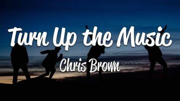 Turn Up The Music - Chris Brown - 90s hip hop music clean