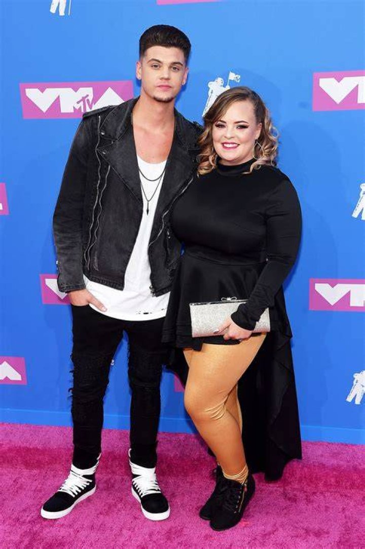 Tyler and Catelynn at the 2018 MTV Video Music Awards at Radio City Music Hall on Aug. 20, 2018 in New York City