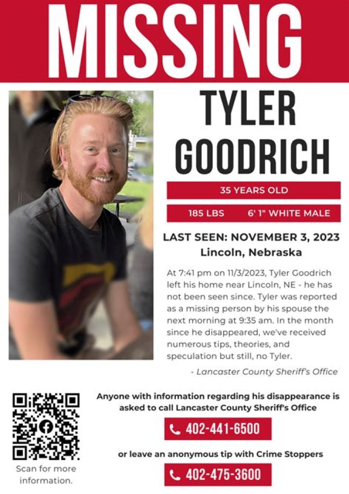 Tyler Goodrich Missing